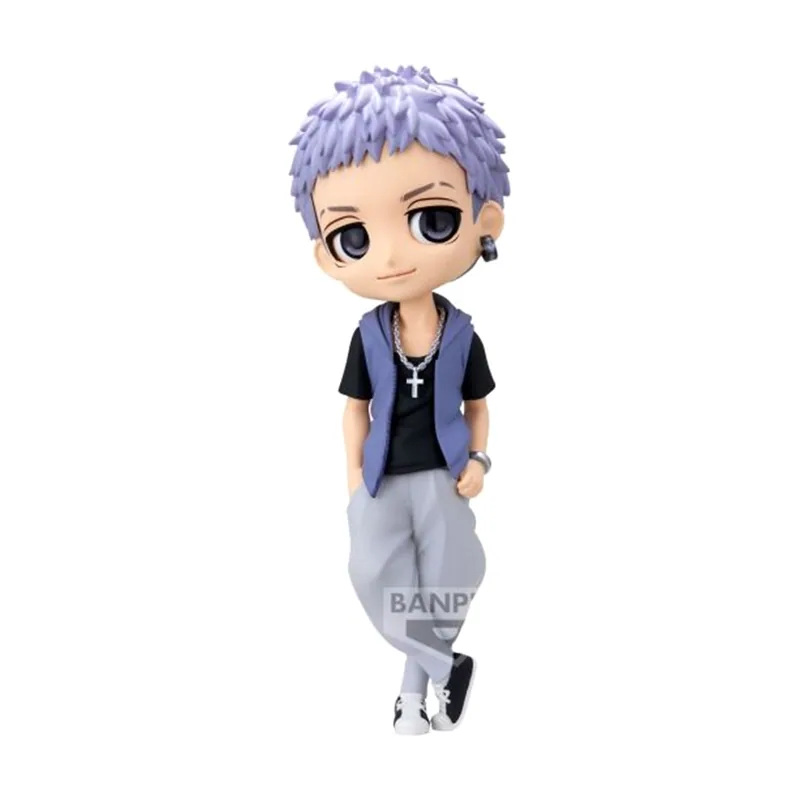 Figura Q Posket Tokyo Revengers Takashi Mitsuya Plain Clothes Ver.a 14cm