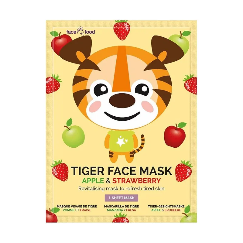 Animal Tiger Face Mask 1 Un