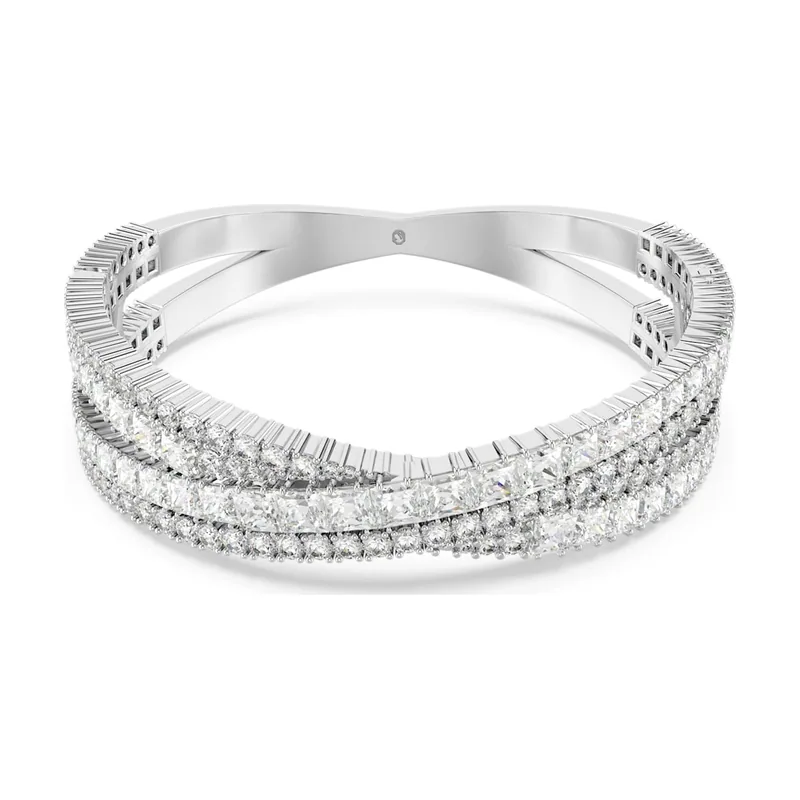 Brazalete Hyperbola, Símbolo del infinito, Baño de rodio