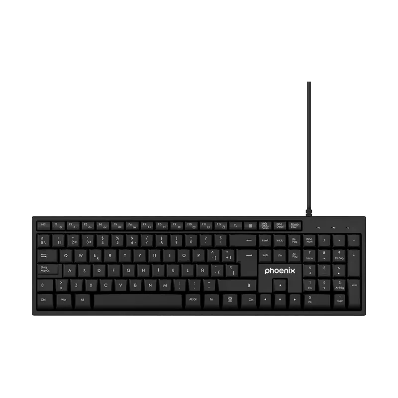 K100 Teclado Multimedia USB