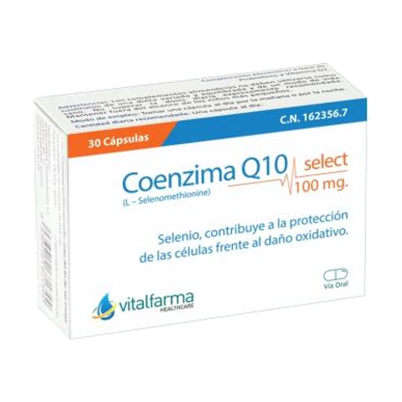 Coenzima Q10 Select 100mg. 30Cap