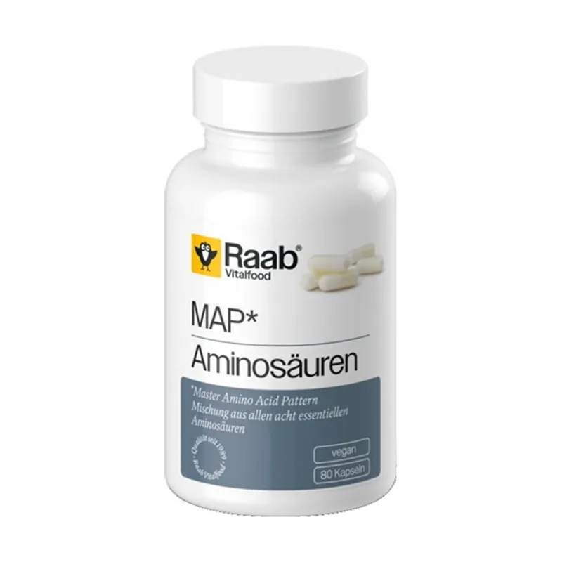Vitalfood Map Aminoacidos 600mg 80 Cap Vegan