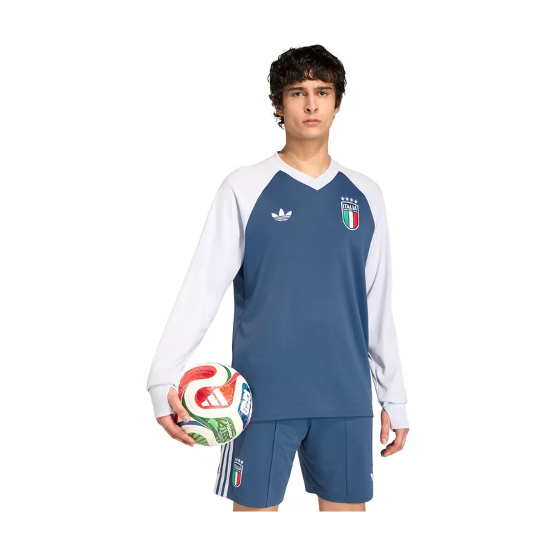 Camiseta técnica de calentamiento Italia 26 segunda equipación TI057