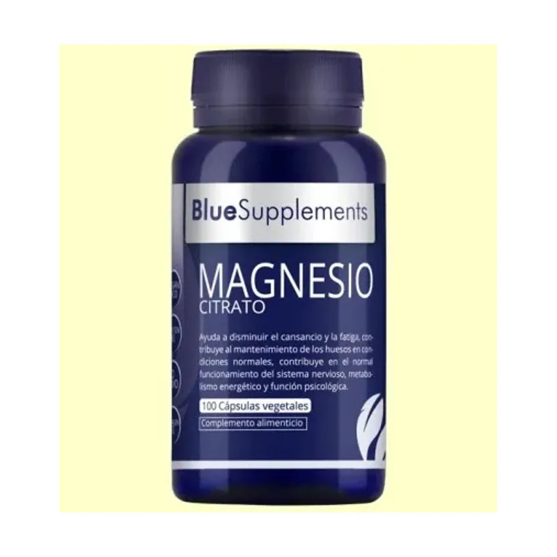 Citrato De Magnesio 400 mg 100 Cap.