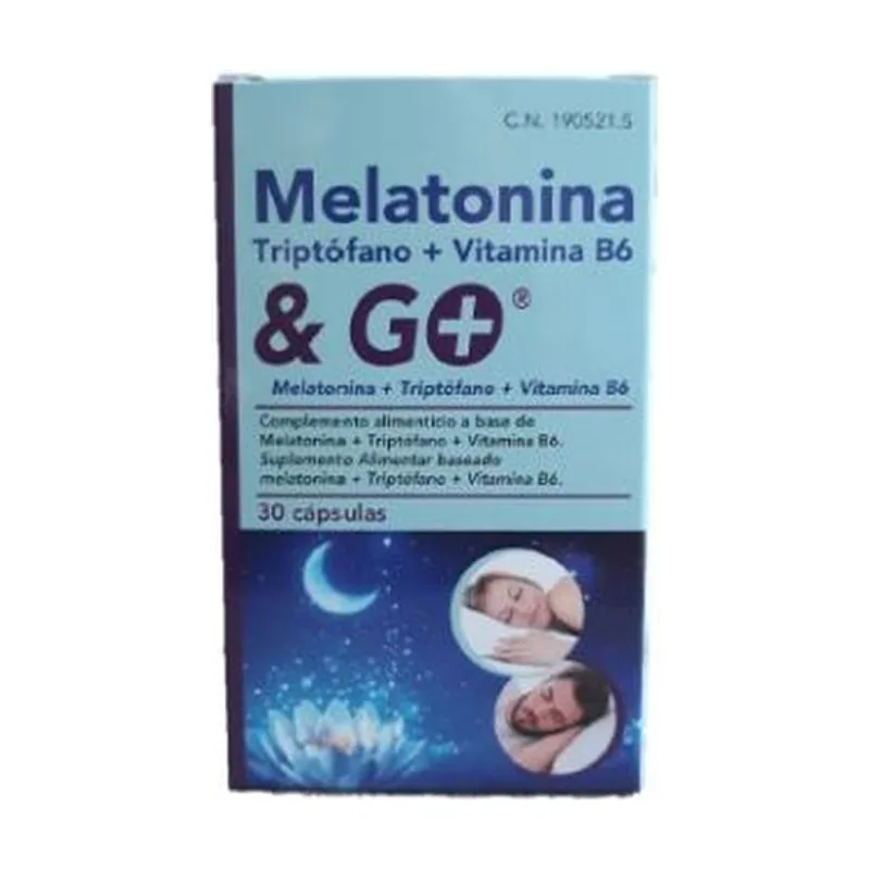 Melatonina + Triptofano + Vit. B6 30Cap