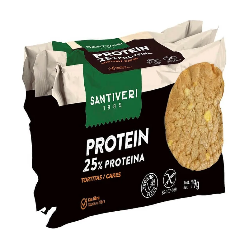 Tortitas Proteina 3Udsx 57 gr