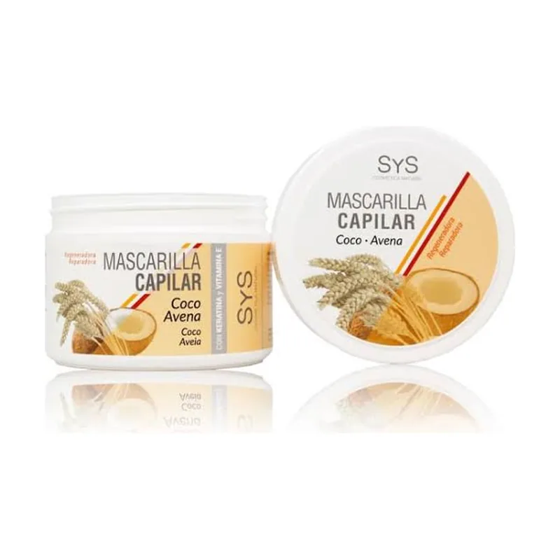 Mascarilla Capilar Coco Avena Keratina 250ml LaboS&S