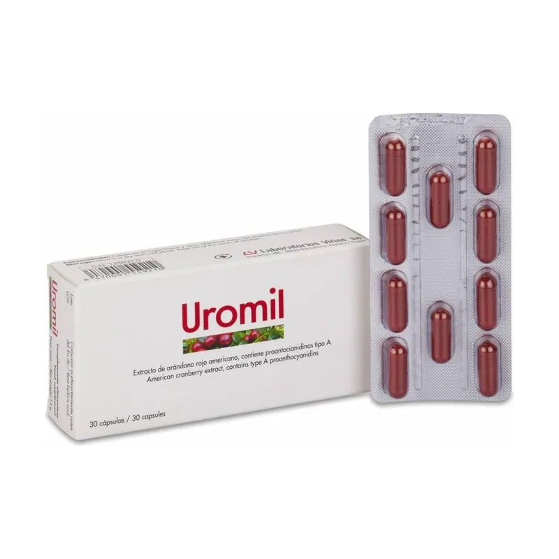 Uromil 30 Capsulas