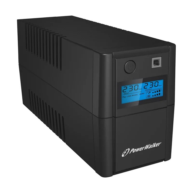 VI 850 SHL Schuko sistema de alimentación ininterrumpida UPS Línea interactiva 0,85 kVA 480 W 2 salidas AC