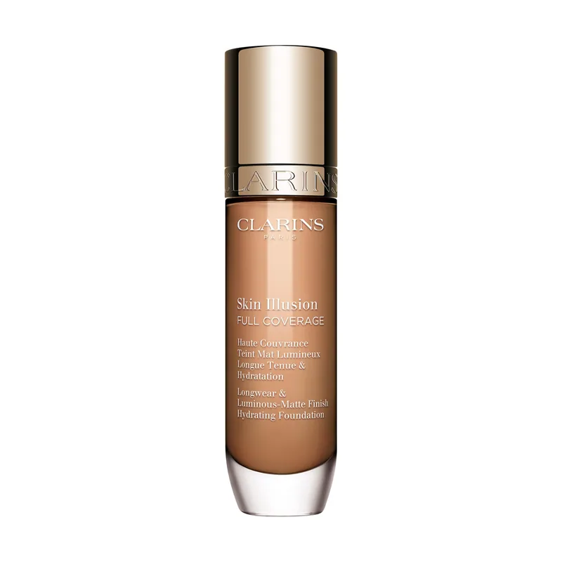 Clarins Skin Illusion Alta Cobertura Maquillaje Fluido 30ml