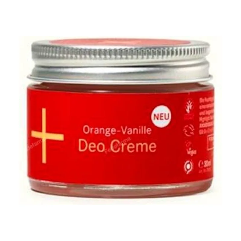 Desodorante En Crema Naranja-Vainilla. 24 Horas. 30 ml