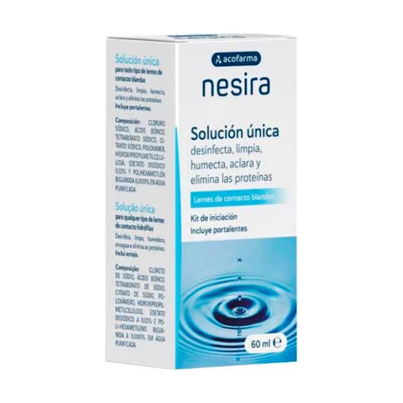 Solución Única Viaje Para L. Contacto Blandas
