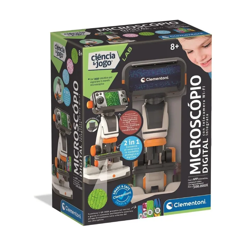 Microscopio Digital Smart AI 2 en 1 67411