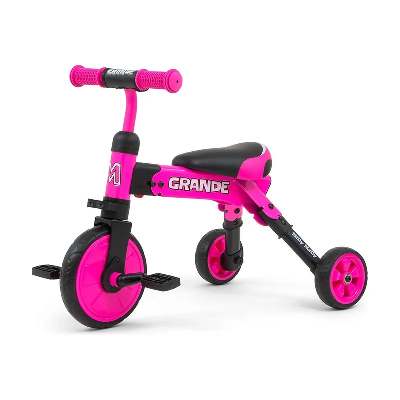 Triciclo Ride On Bike 2 in 1 Rosa