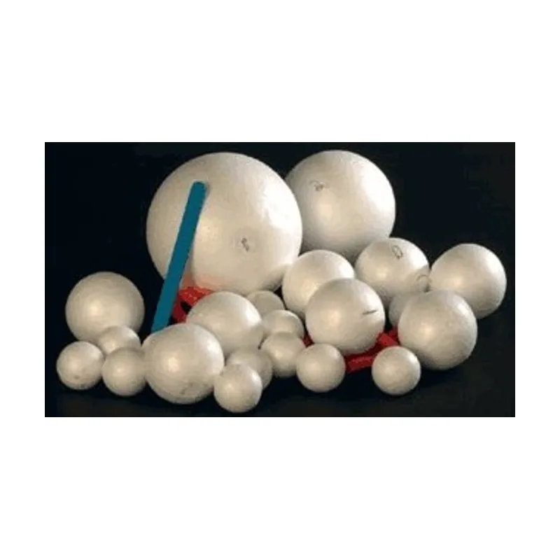 Decoración/Glitters/Accesorios marca modelo Bolas Poliestireno 70mm +GANCHOS 20U