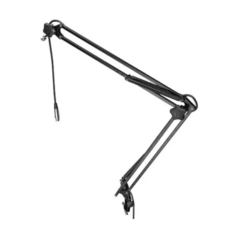 Soporte Microfono Sobremesa Con Cable Xlr Adam Stba01