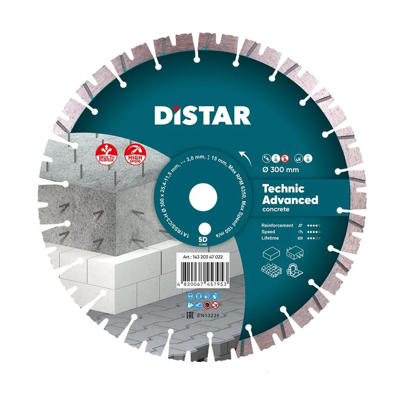 Tarcza diamentowa technic advanced 300 x 3,0/2,0 x