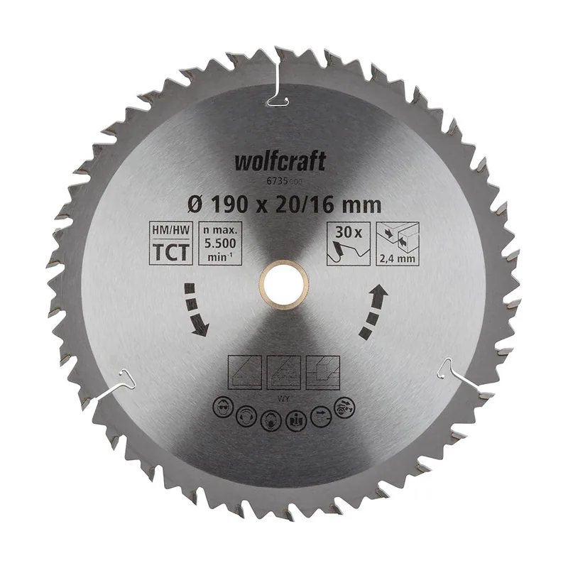 Disco de sierra circular de mano CT Marrón EK3-82770