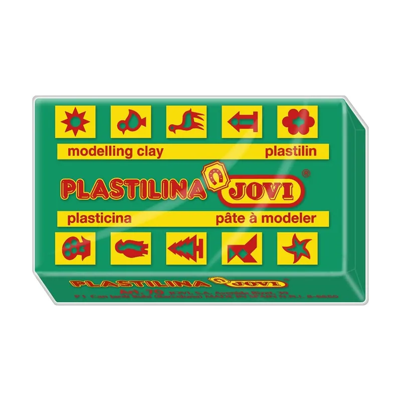PLASTILINA 350 g Verde oscuro