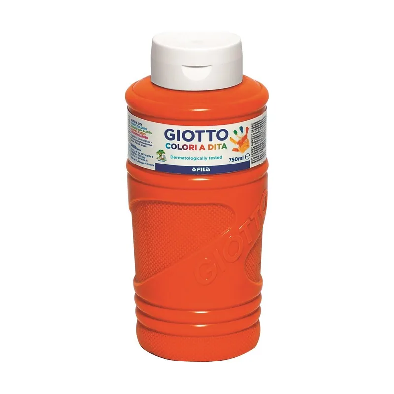 Pintura de dedos de 750 ml Naranja