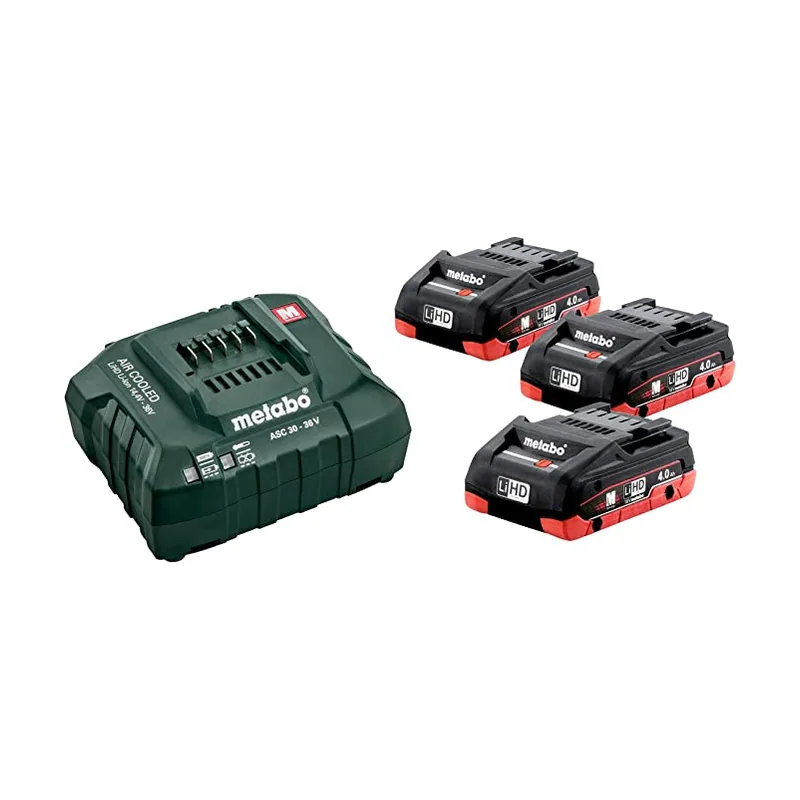 MÁQUINAS Basic-Set 3X LiHD 4,0 Ah + Cargador ASC 55