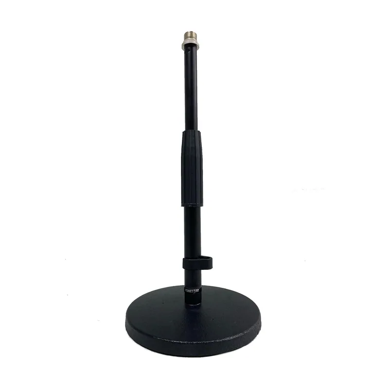Base Microfono Sobremesa Con Tubo Rs-616n