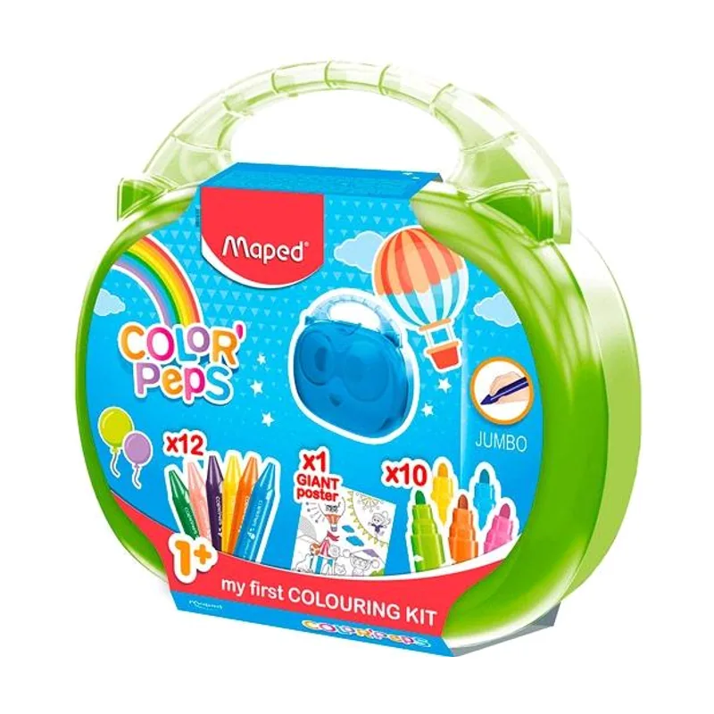Set de Manualidades para Niños Maletín de Coloreado A Partir de 1 Año