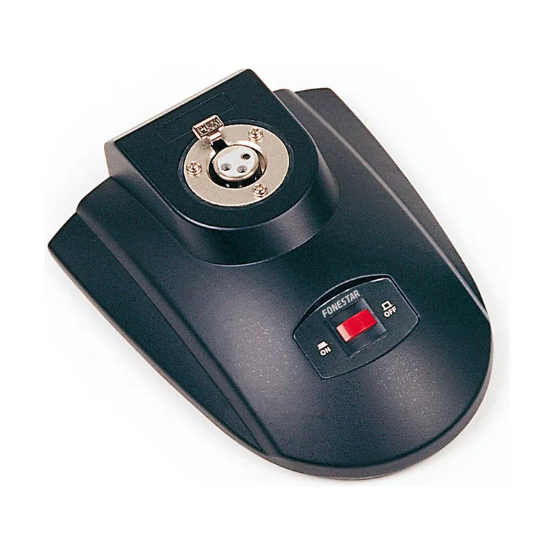 Base Microfono Sobremesa Xlr Con Interruptor Rs-162