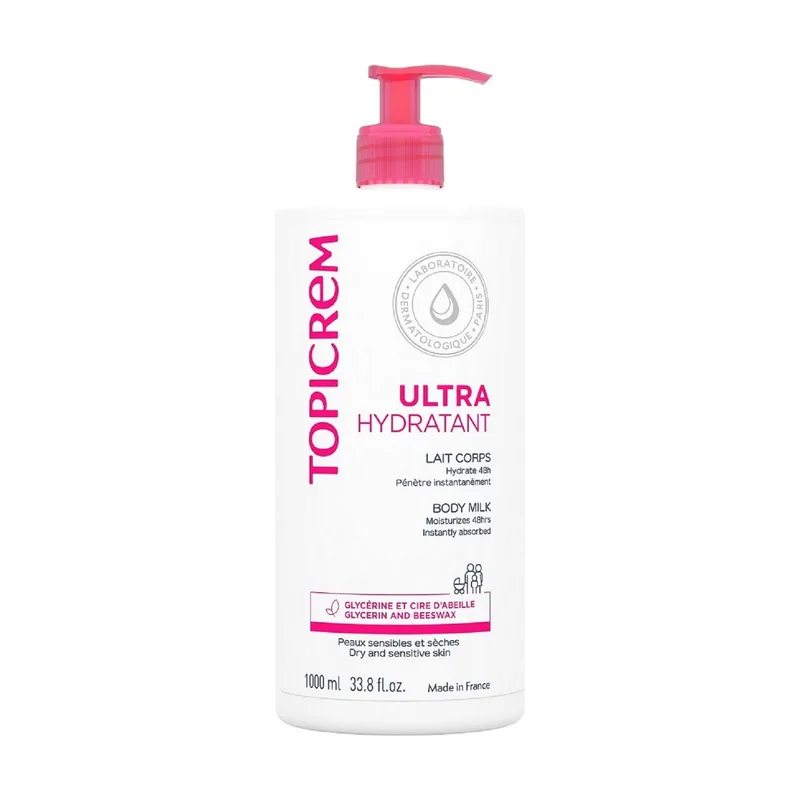 Topicrem UH Leche Ultra Hidratante Corporal 1000ml
