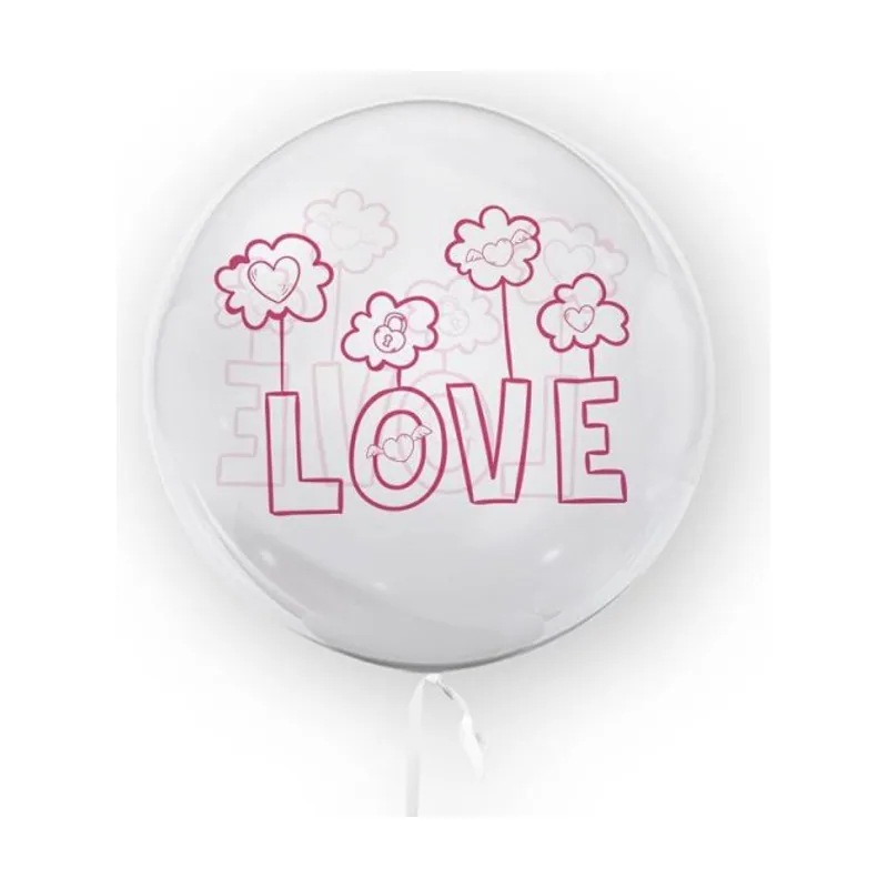 Globo tematica "amor" 45 cm
