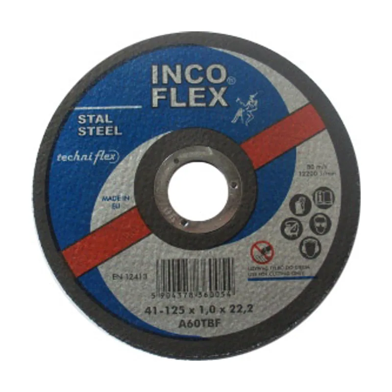 Disco de corte para metal 115 x 1,6 x 22,2 mm