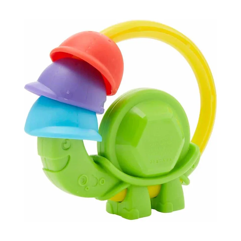 Sonajero y mordedor 2 en 1 Turtle Clacker