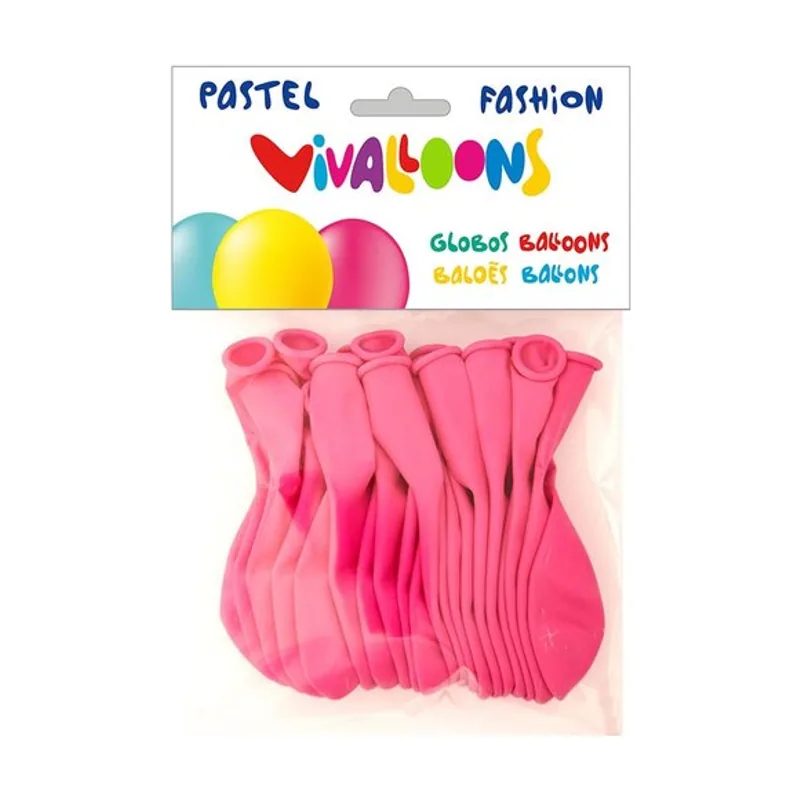 Globo 100% latex biodeg fucsia 2