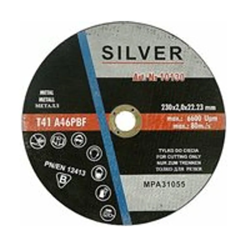 Disco de corte para metal 230 x 1,9 x 22,2 mm