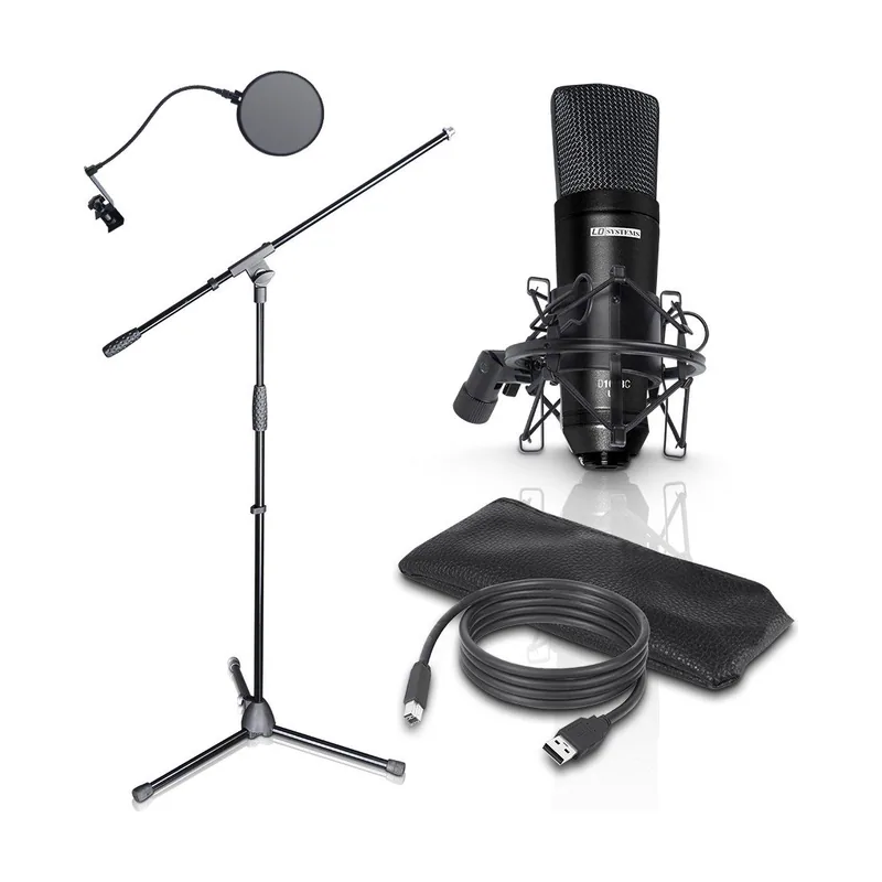 Microfono Vocal Y Tripode Ld Podcast2 Ldpodcast2