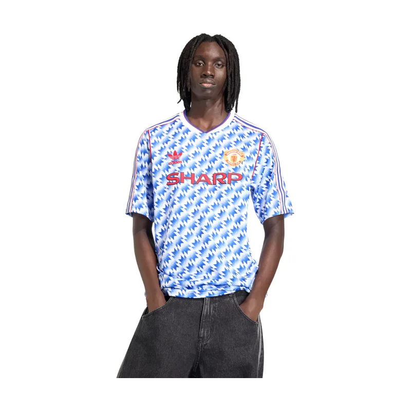 Camiseta segunda equipación Manchester United 90 JVB13