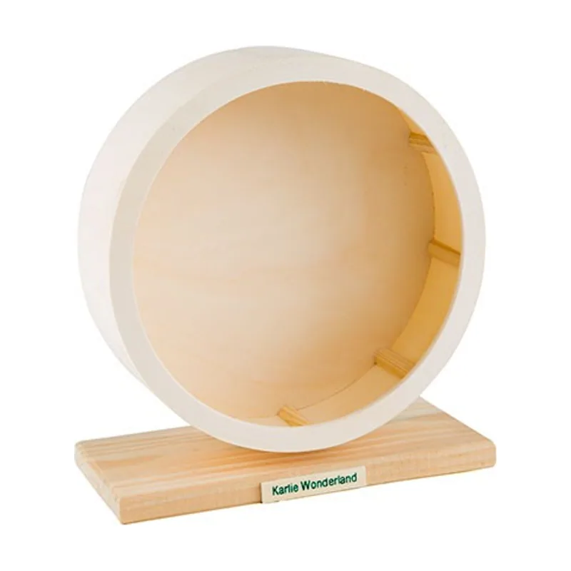 Rueda de Ejercicio de Madera para roedores