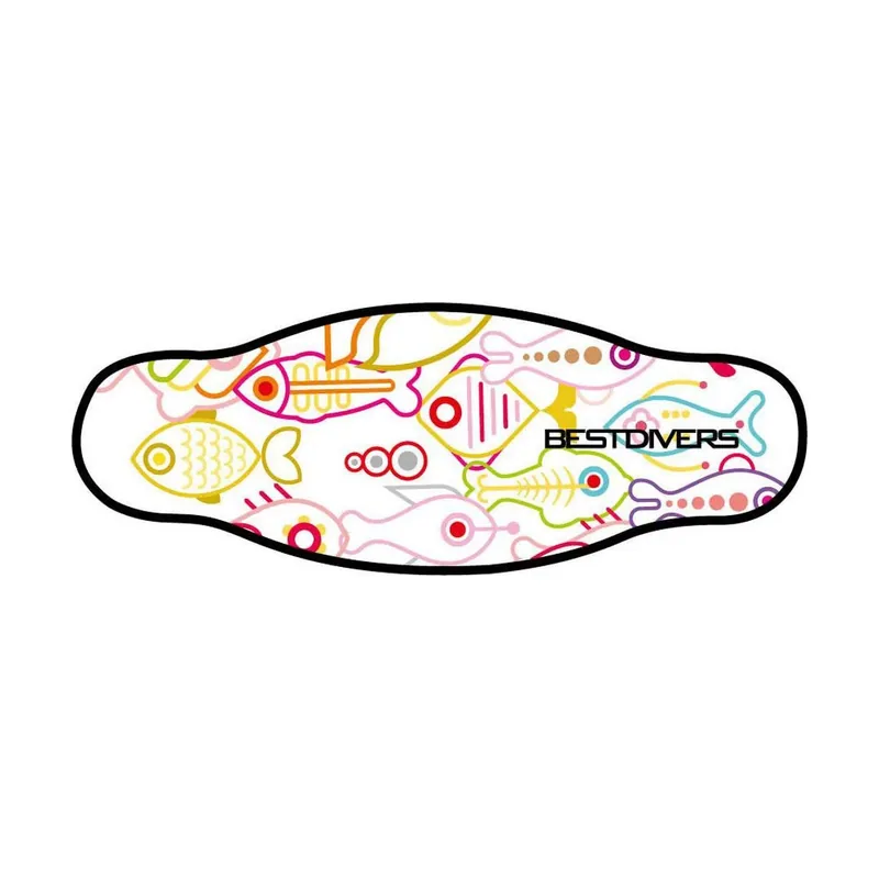 Funda Para La Correa De La Máscara De Buceo Fish Double Layer Tape
