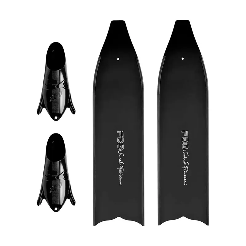 Freediving Aletas De Apnea Fbg 25 Umberto Pelizzari Sin Ensamblar