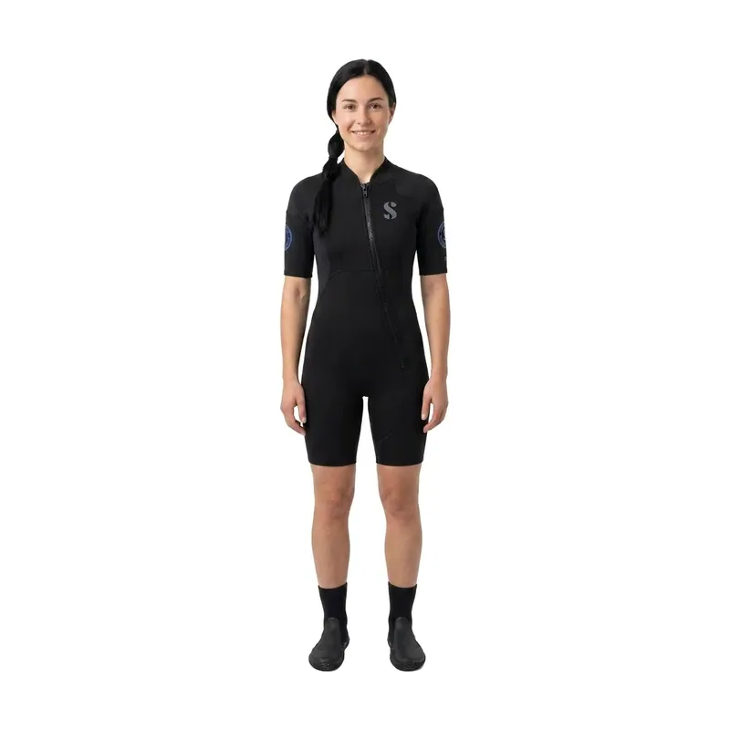 Shorty Manga Corta Oneflex F-zip Woman 2,5 mm