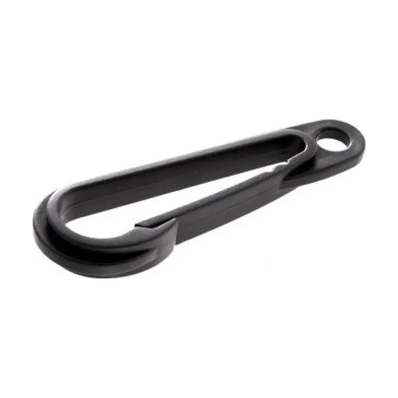 Mosquetón Plástico 90 mm 4 uds
