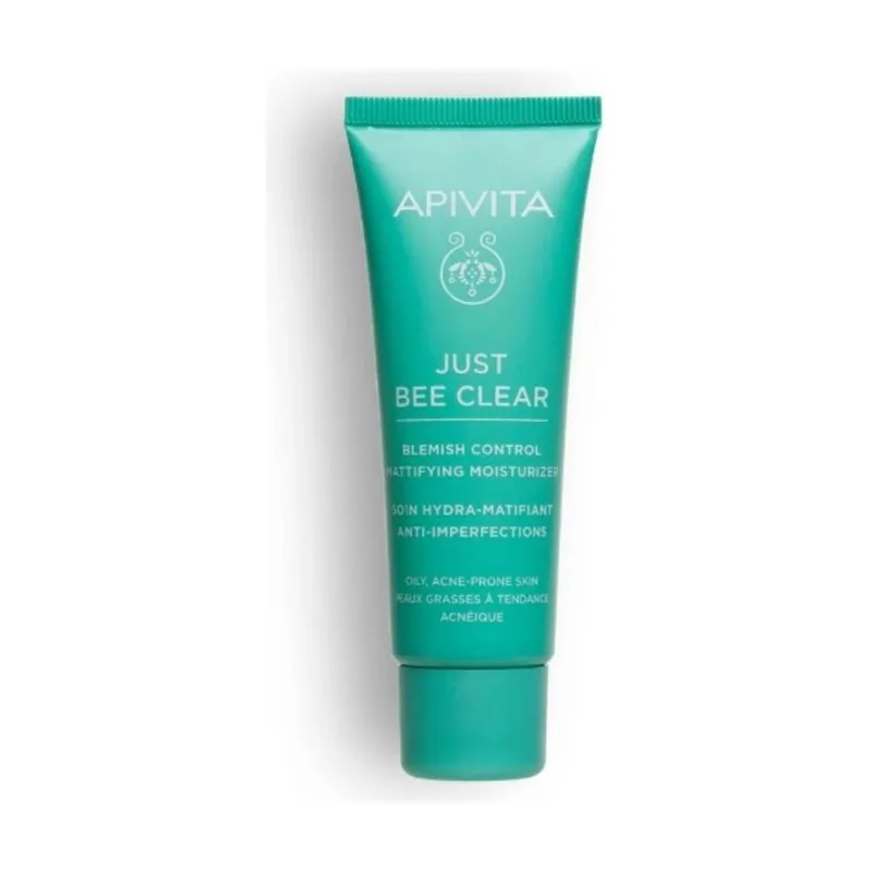 Apivita Just Bee Clear Crema Anti-Imperfecciones Matificante Hidratante 40 ml