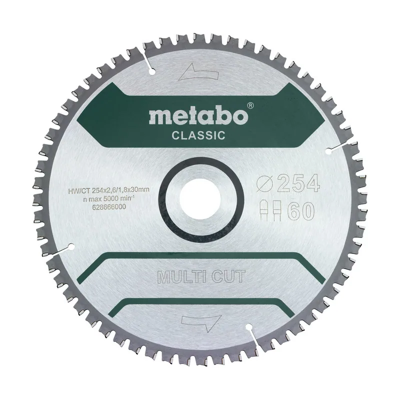 628285000 hoja de sierra circular 25,4 cm