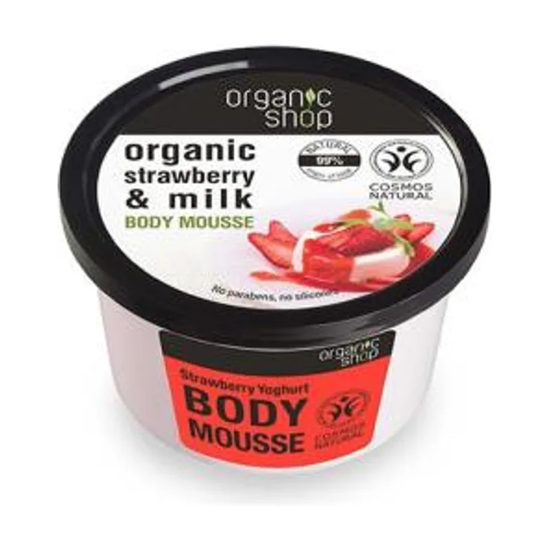 Mousse Corporal yogur de Fresa 250 ml