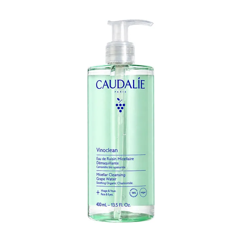 Caudalie VINOCLEAN agua micelar desmaquillante 400 ml