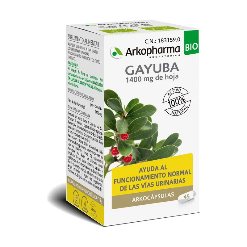 Arkocápsulas Gayuba 45caps