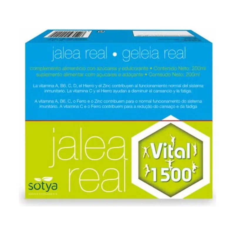 Jalea Real Vital 1500 20 Ampollas