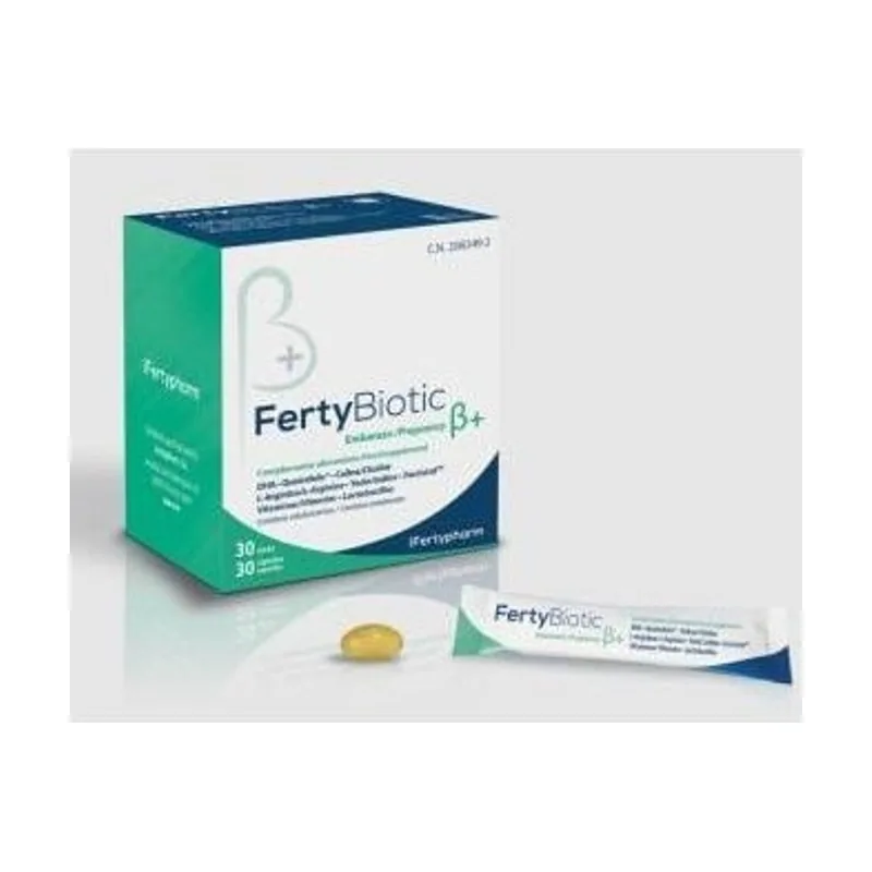 Fertybiotic Embarazo Beta 30 Sticks + 30 Caps - Fertypharm
