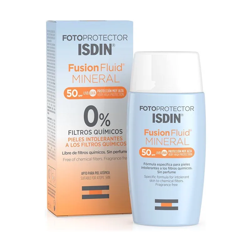 ISDIN Fusion Fluid Mineral SPF 50+ Protector Solar 50ml