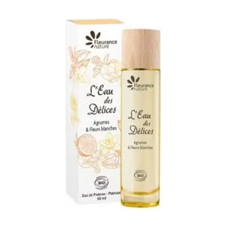 Parfum L'eau Des Delices Bio Agrumes Et Fleurs Blanches